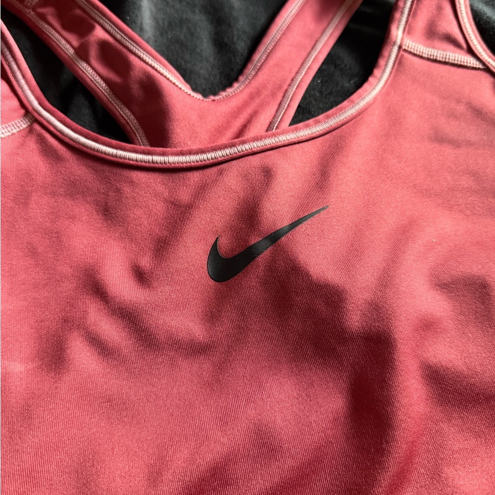 💪 Nike Dri-FIT Sports Bra Bundle – Size Large | Teal & Rose Pink - Picture 3 of 3